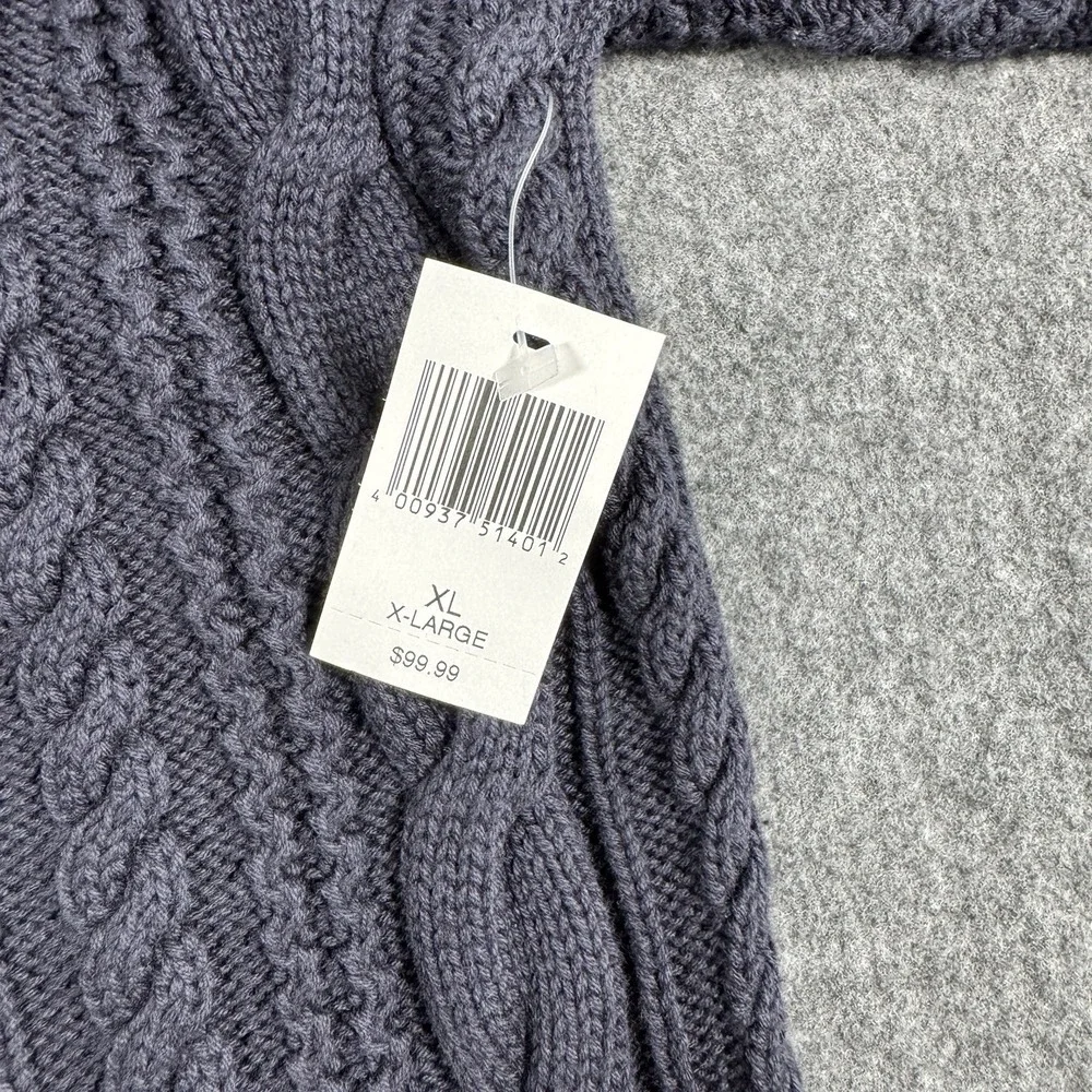 NWT Disney Vacation Club Member Spirit Jersey XL Cable Knit Sweater DVC
